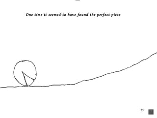 One time it seemed to have found the perfect piece   