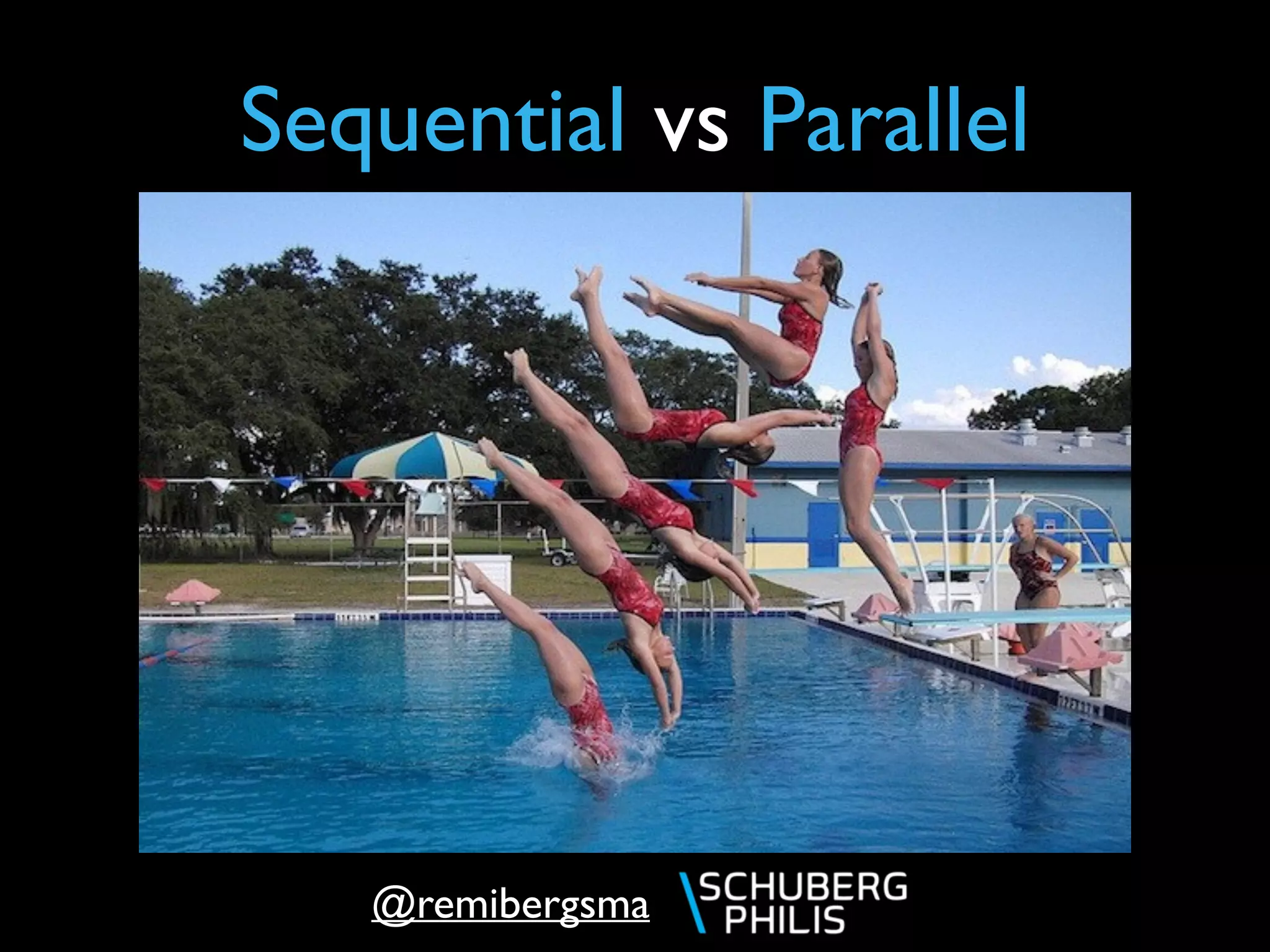 @remibergsma
Sequential vs Parallel
 