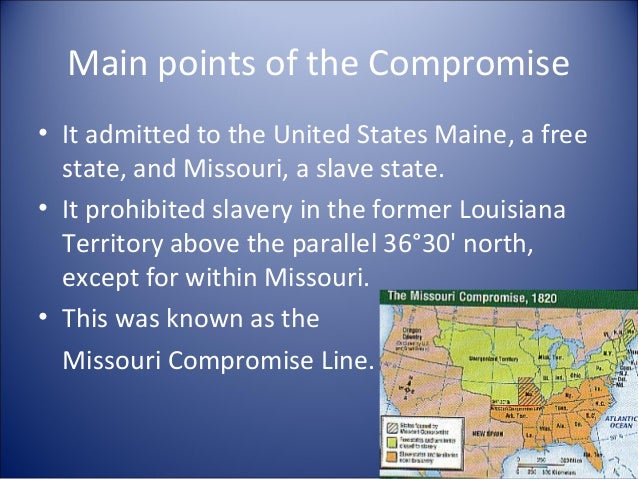 The missouri compromise 3