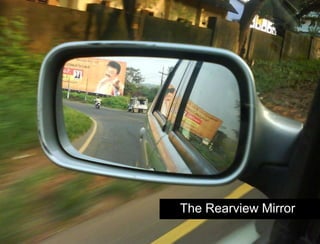 Hypothesis vs. AgendaThe Rearview Mirror