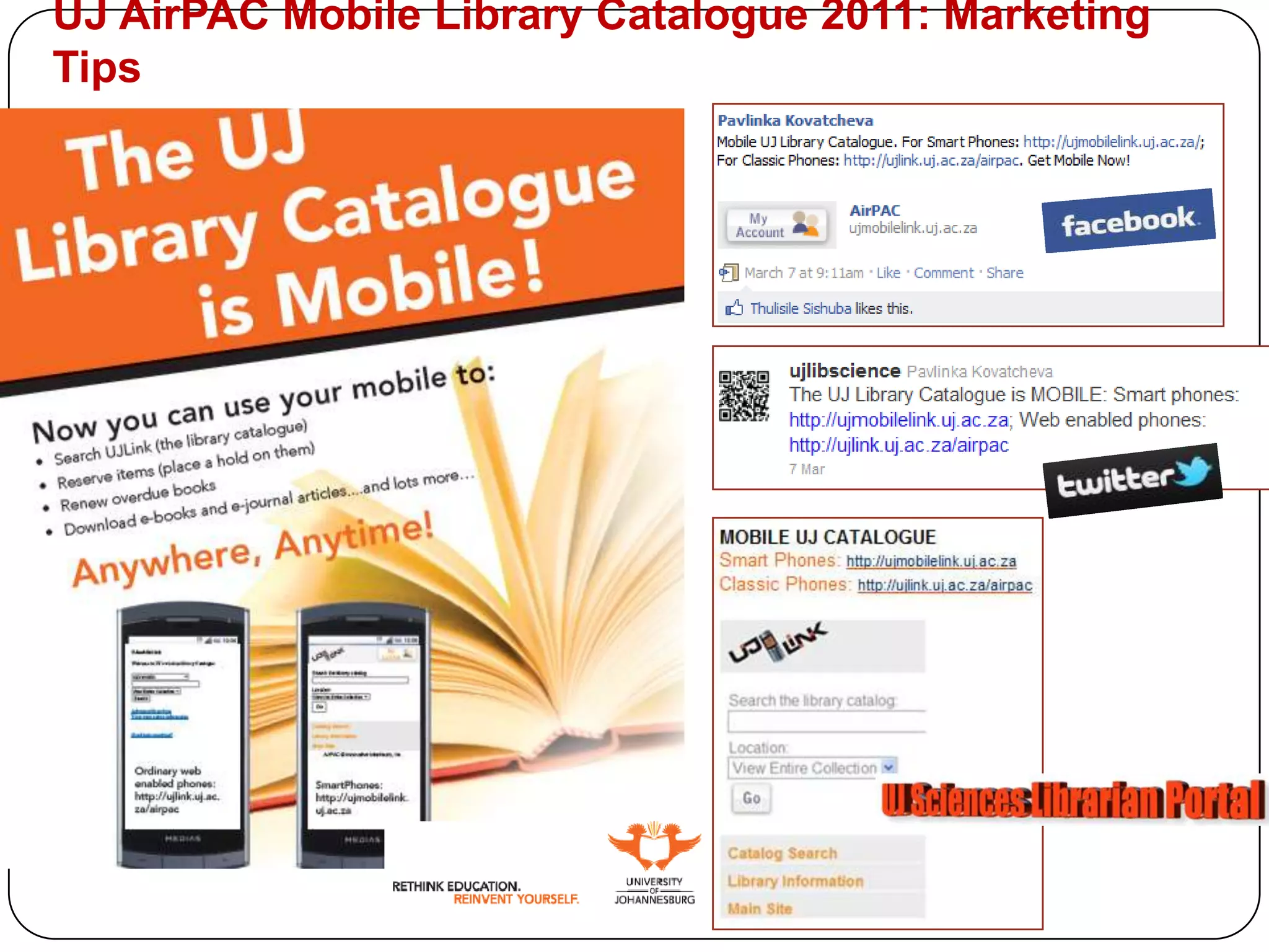 Provide a Mobile eBook Readers for users to borrow (iPads; Kindle)