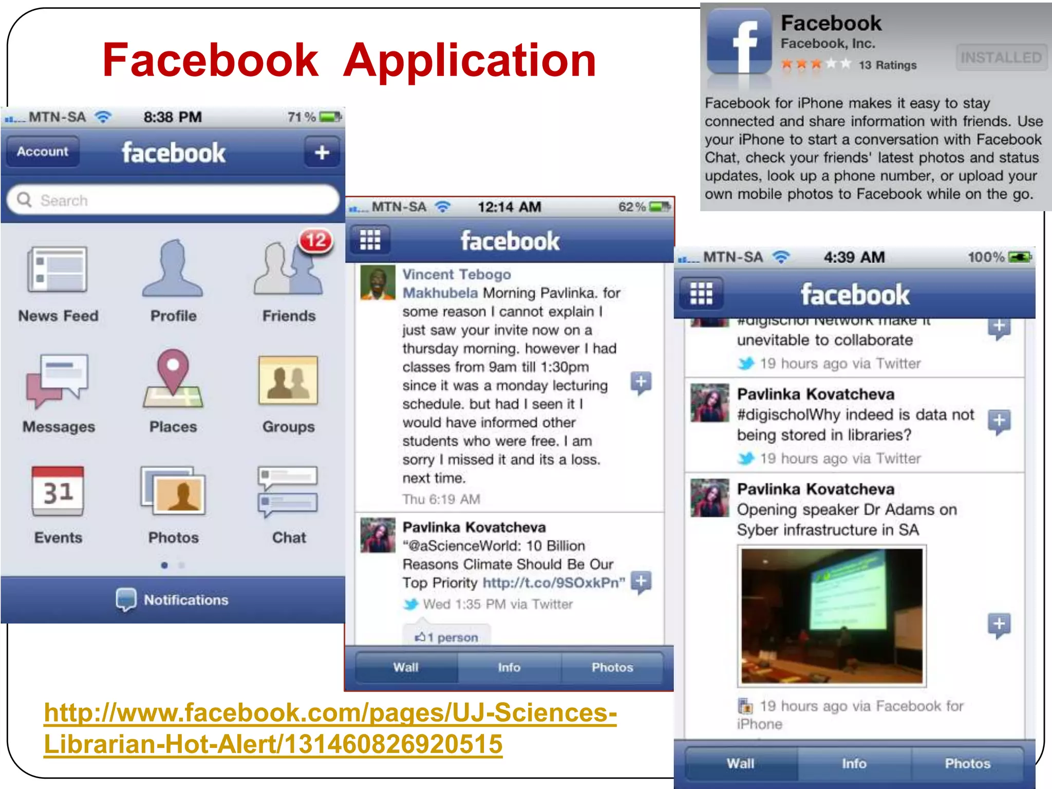 UJ AirPAC Mobile Library Catalogue 2011: Marketing Tips