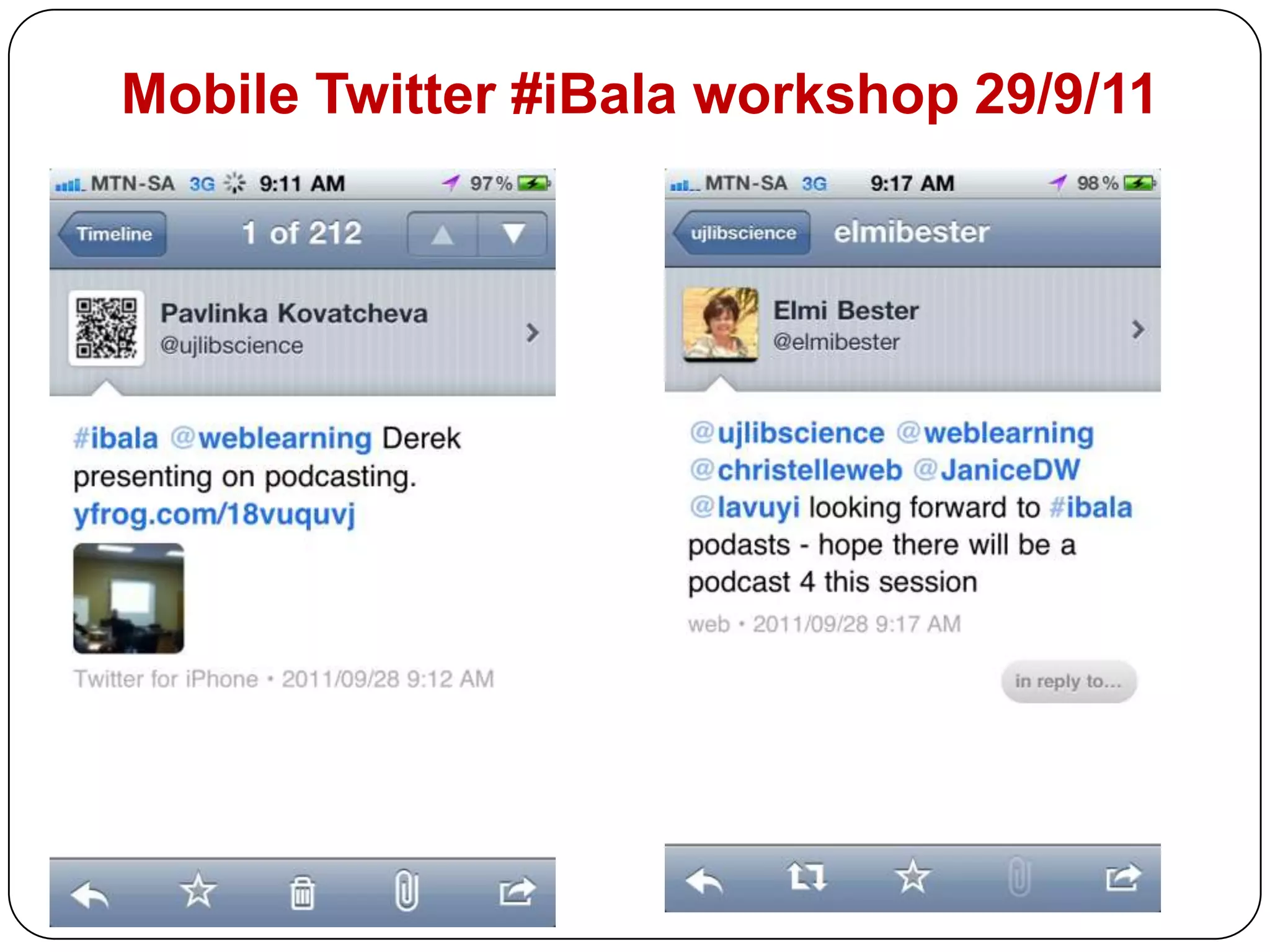 WEB 2.0 Applications for Mobile Librarians Social Networking