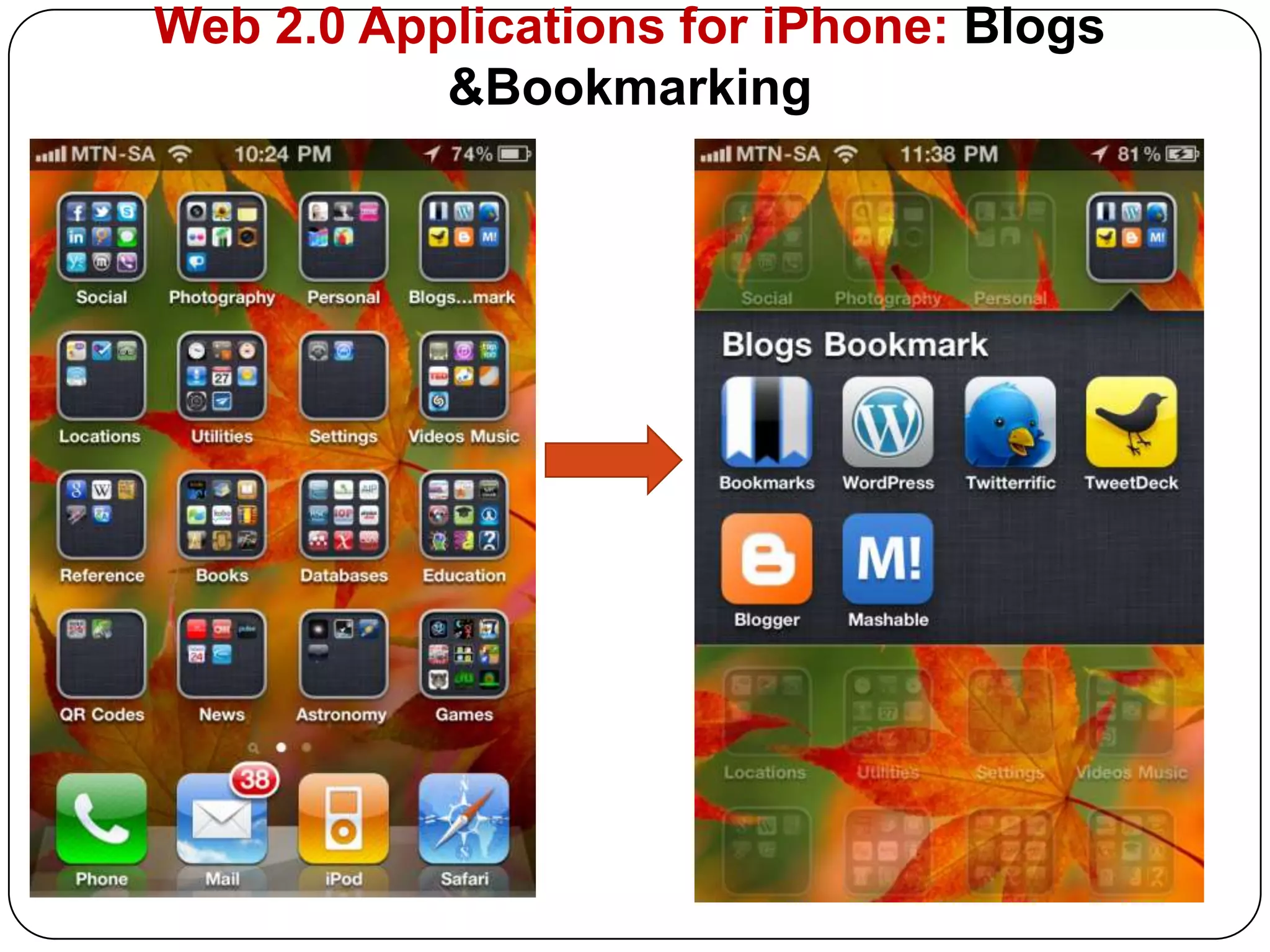 Additional applications