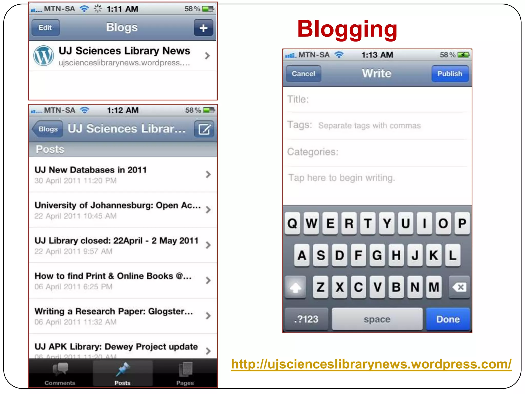 Subject Portals for the UJ Sciences usershttp://ujsciencelibrarian.pbworks.com/