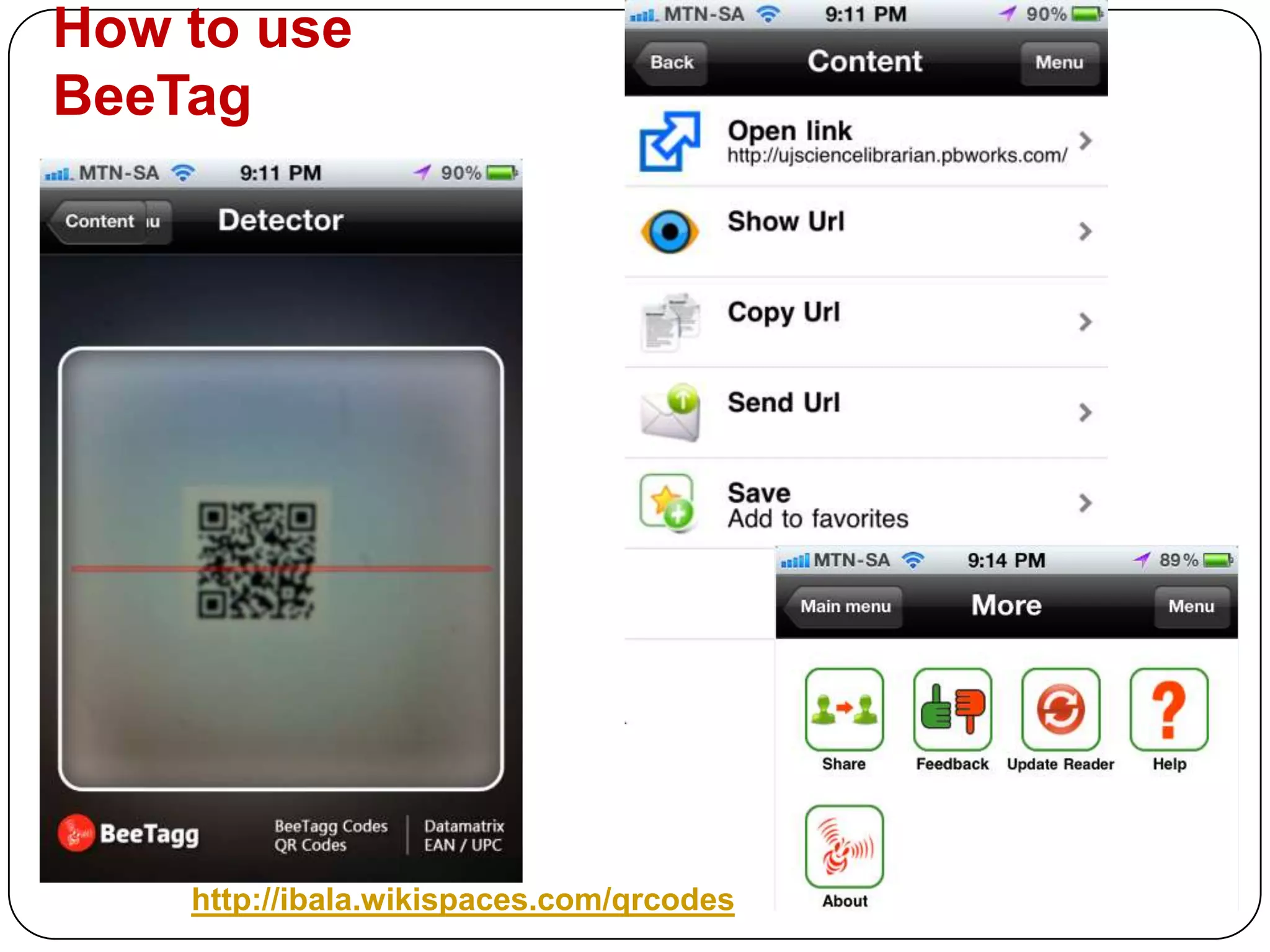 Web 2.0 Applications for iPhone: QR Codes