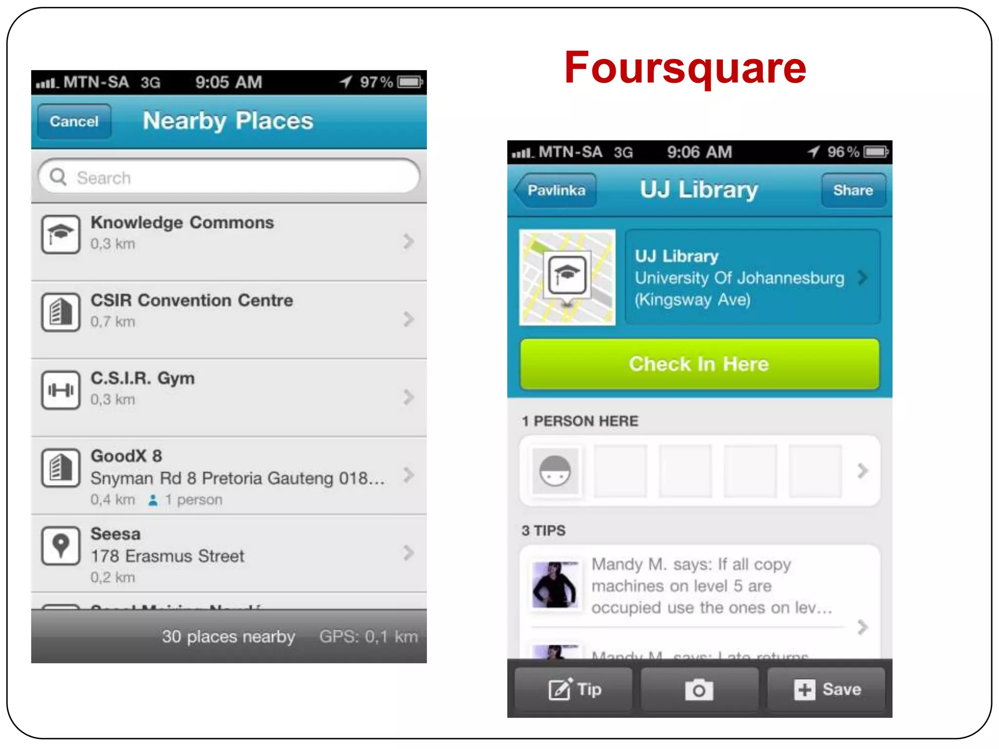 Why use QR Codes in the Library?Strengths of the QR Code:Mobile as portable - already in patron’s handEnable connection between digital & analogue Crosses media boundariesSource: Example: To promote Library Resources & ServicesPrint brochures with QR codes – students can scan and GO and the information will be on their Mobile for further investigation