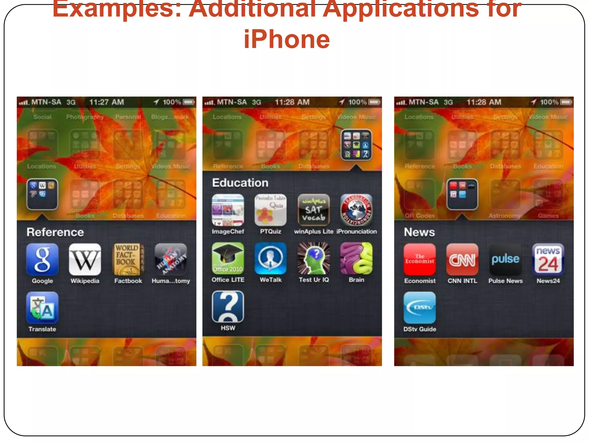 Mobile Databases: Physics