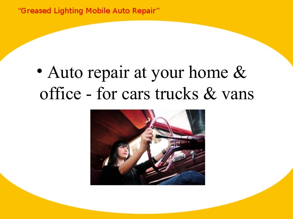 Mobile Mechanic Tampa Bay Florida Auto Repair "at Your Home or Office"