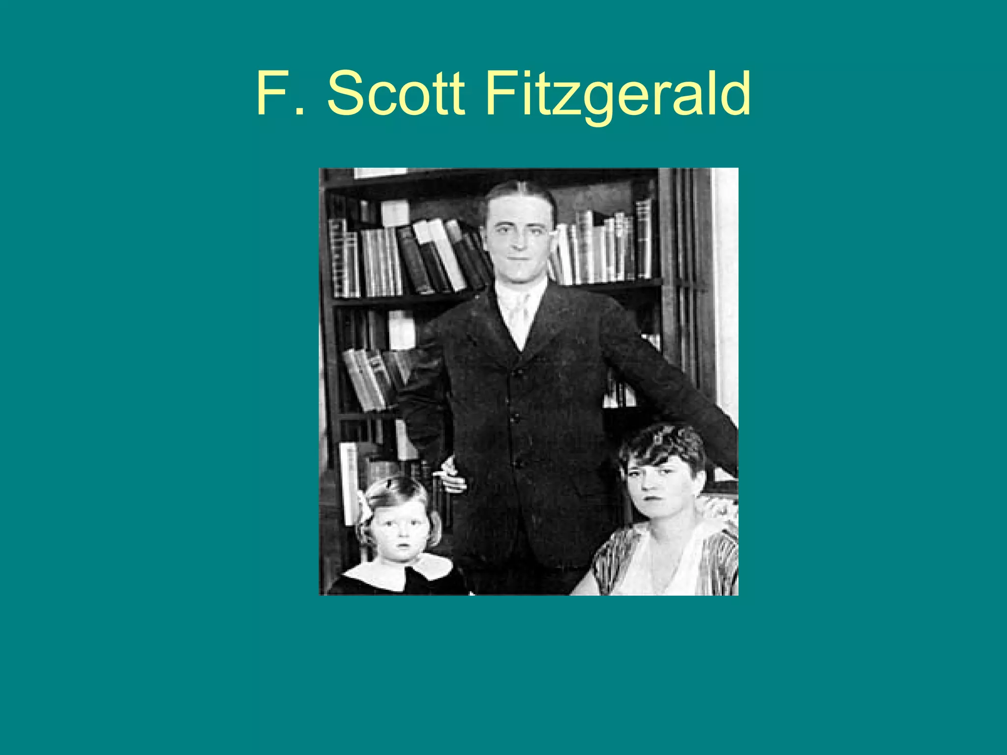 F. Scott Fitzgerald 