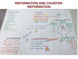 REFORMATION AND COUNTER-
REFORMATION
 