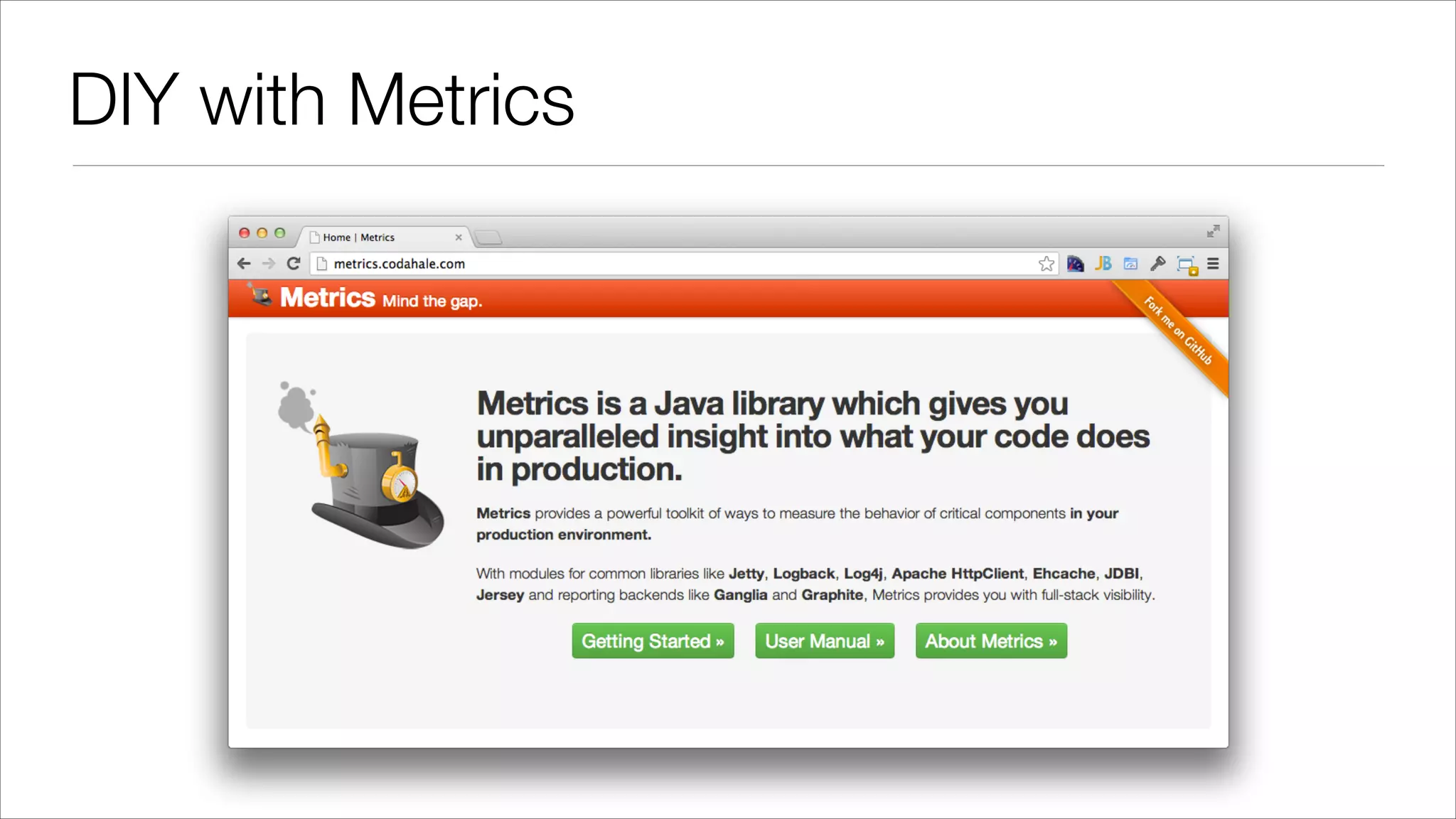 DIY with Metrics 