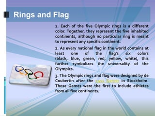 Rings and Flag
 