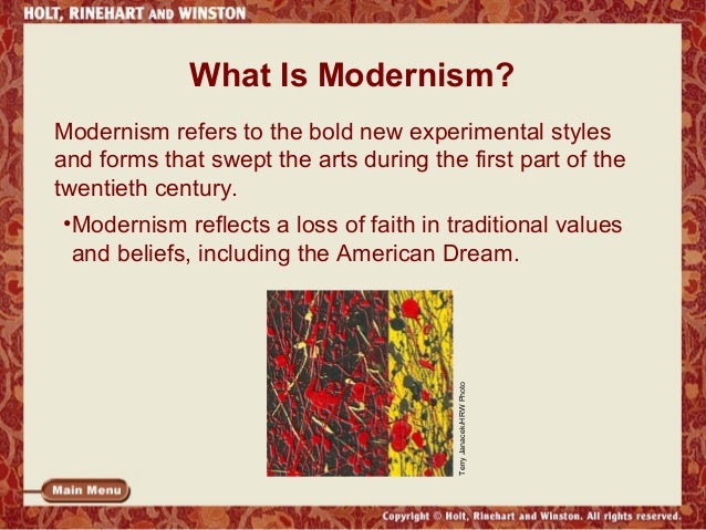 The Moderns Power Point