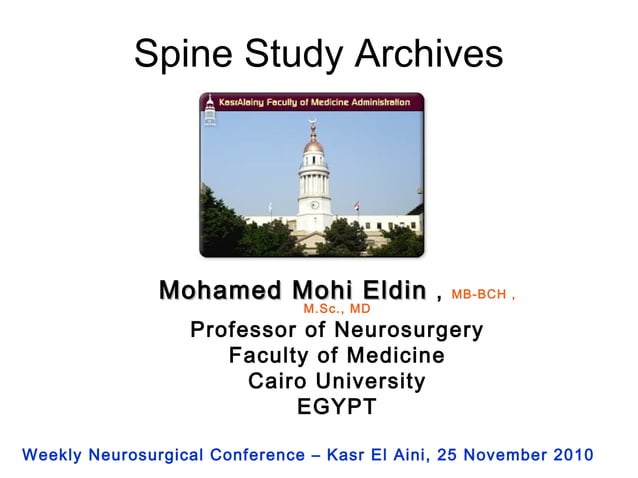 The modic vertebral endplate and marrow changes (spine 2010) | PPT