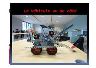 Le véhicule vu de côté
 
