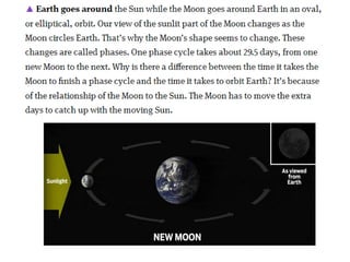 The moon