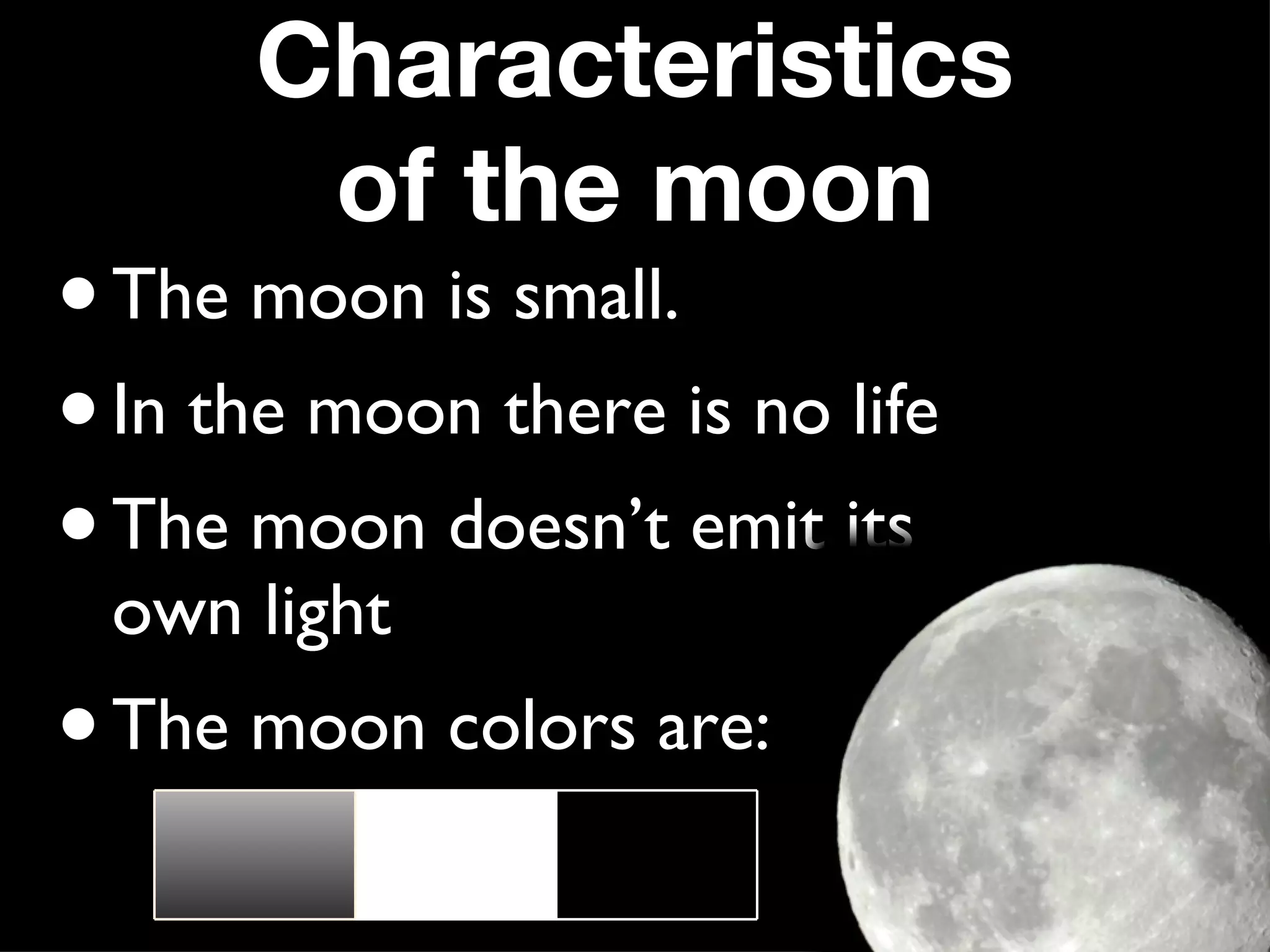 The Moon Fiona PPT The moon fiona ppt