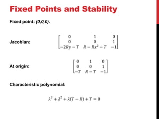 Fixed Points and Stability
 