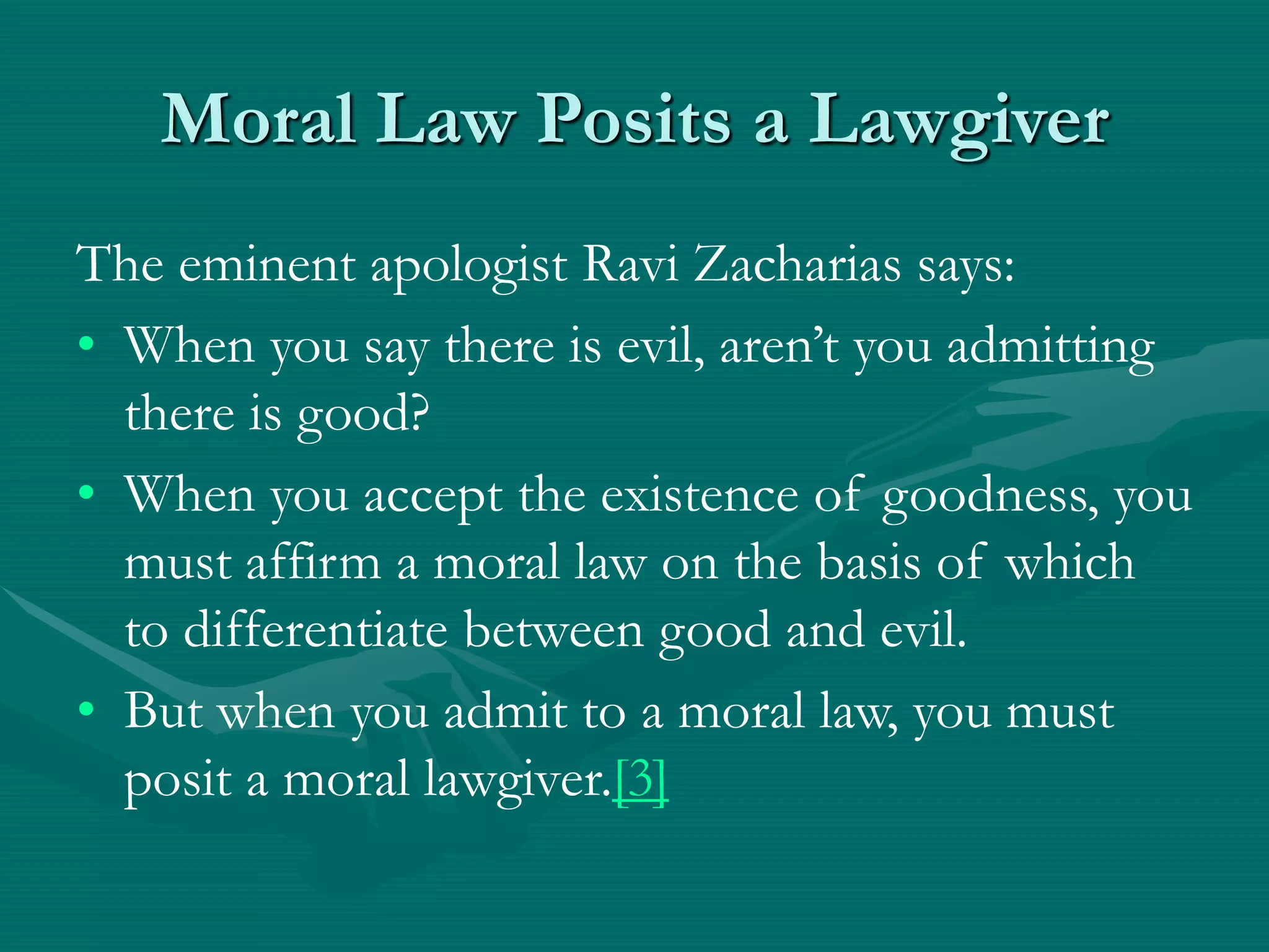 The moral argument | PPTX