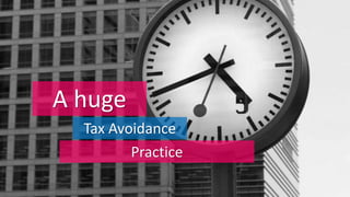 Anyway, don't get confused
Tax planning Tax avoidance
=Even if sometimes „tax planning”
can be a cover for „tax avoidance”
 
