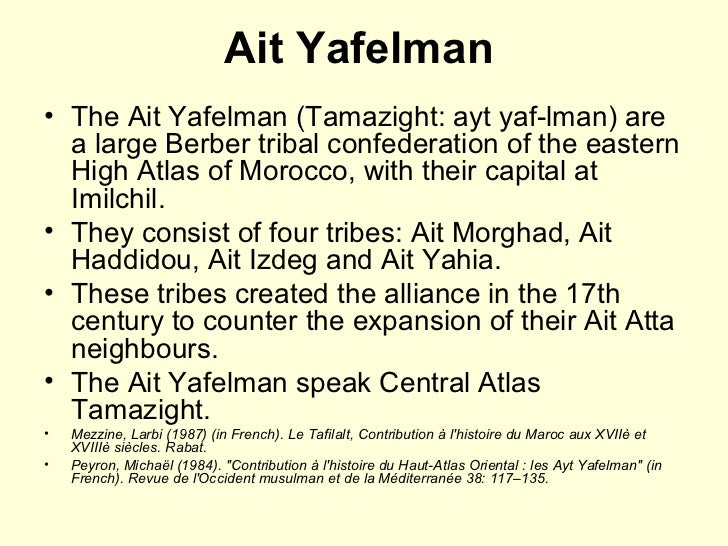 The moroccan ethnic groups of Morocco