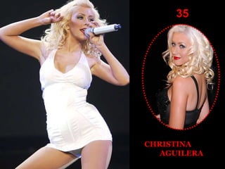 35 CHRISTINA AGUILERA 