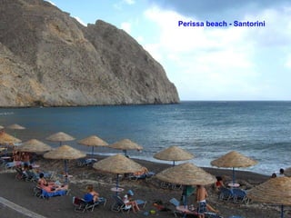 Perissa beach  -  Santorini 