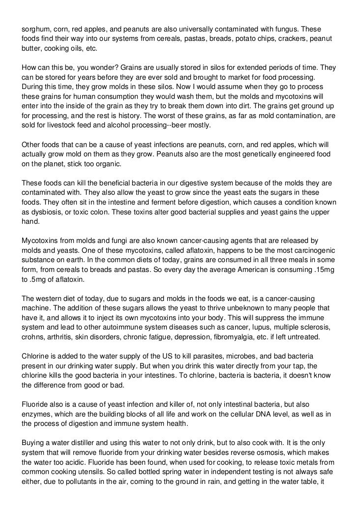 The Most Common Cause Of Yeast Infections