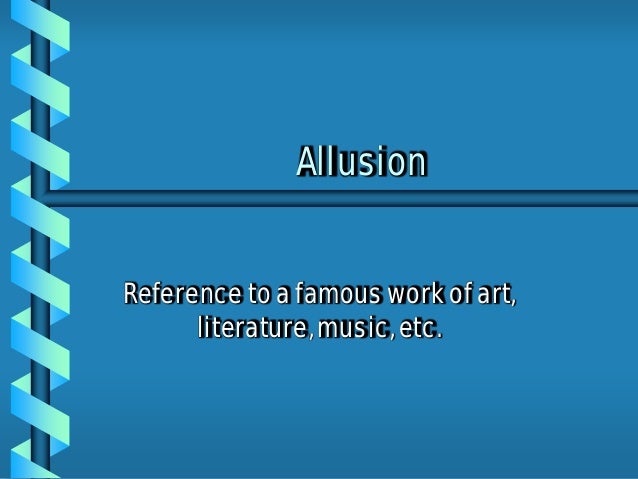 An example of allusion in The Most Dangerous Game? - Answers
