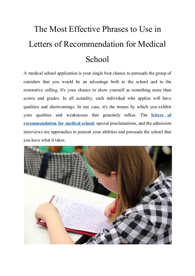 the most effective phrases to use in letters of recommendation letter phrases