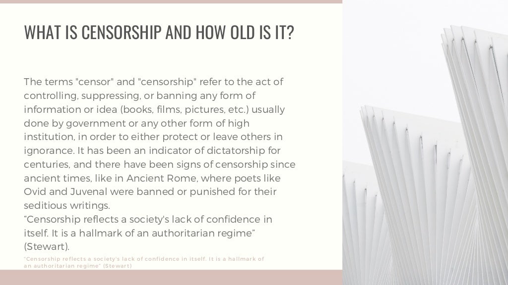 The Most Iconic Examples of Censorship