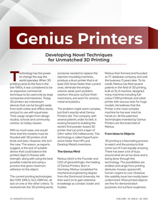 18 | INSIGHTS SUCCESS VOLUME - 03, ISSUE - 04, 2020
 