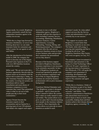 30 | INSIGHTS SUCCESS VOLUME - 03, ISSUE - 04, 2020
 