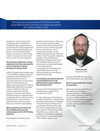 INSIGHTS SUCCESS | 332020, VOLUME - 03, ISSUE - 04
 