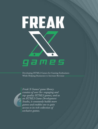 Freak X Games Blog – Add HTML5 Games to your platform.