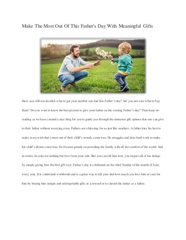 what do you get your boyfriend for father's day