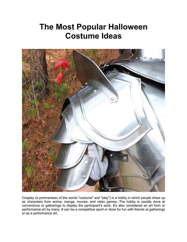 The Most Popular Halloween Costume Ideas