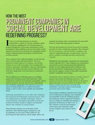 Prominent Development The Most Prominent Companies in Social Development.pdf