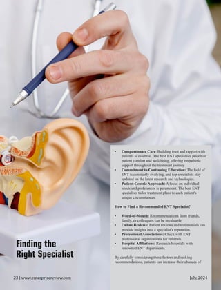 Checkpoint Ent The Most Recommended ENT Specialist-2024.pdf