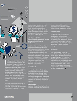 Inscribe Your Business Stories
THE BUSINESS F ME
19
 