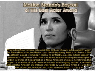 The Most Scandalous Oscar Moments in History | PPT