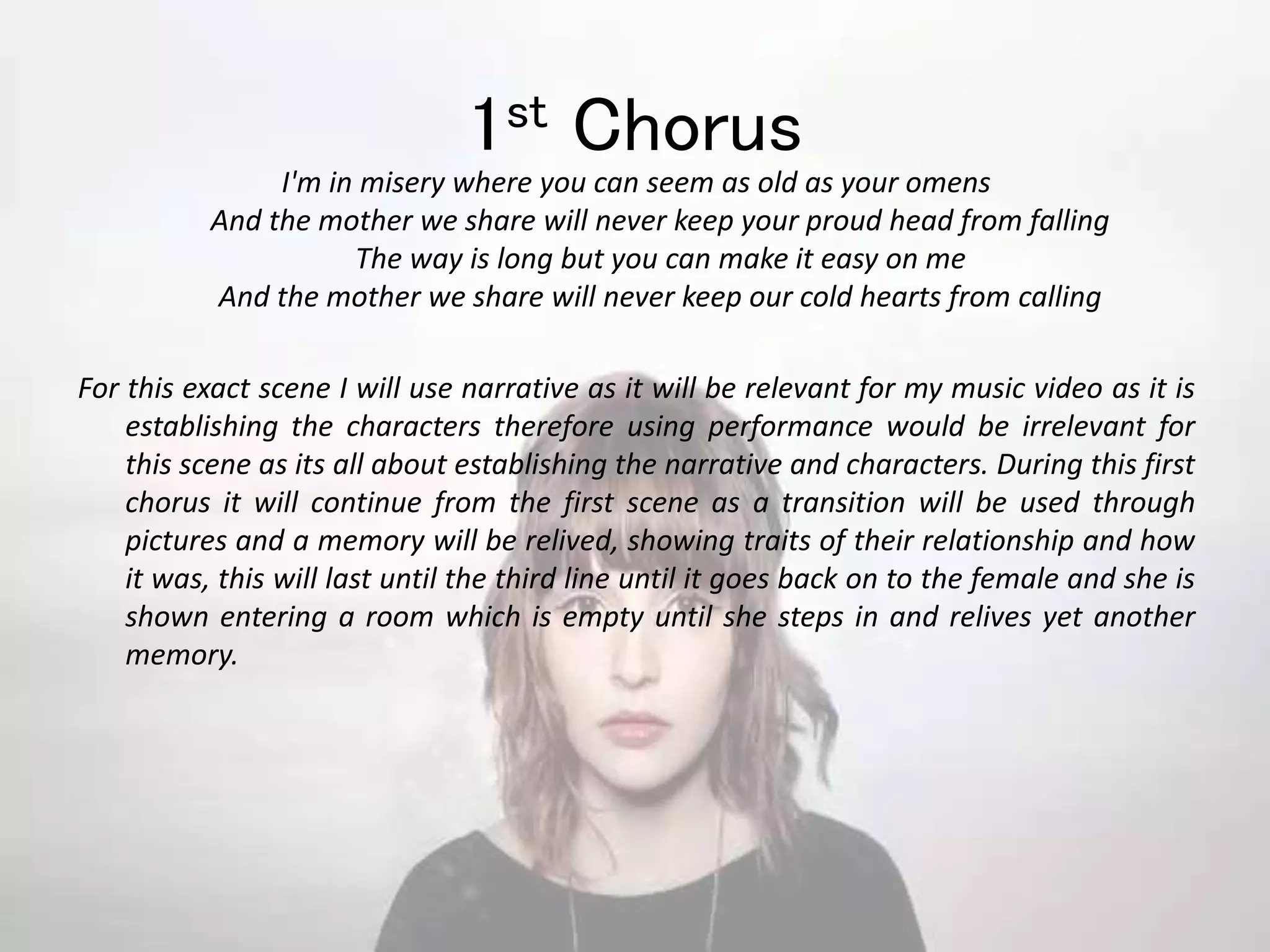 The mother we share lyrics planning PPT