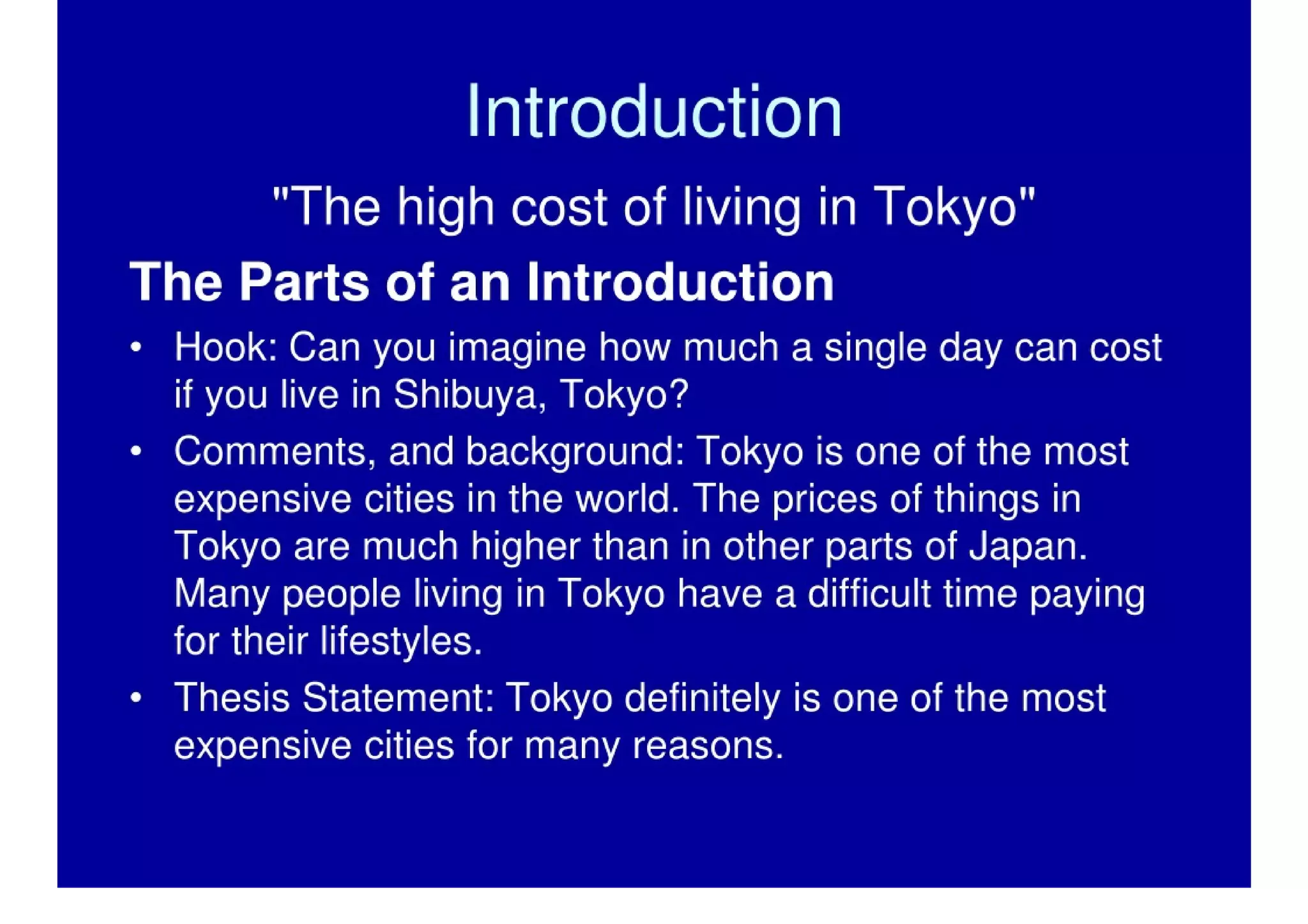 The Multi-Paragraph Essay