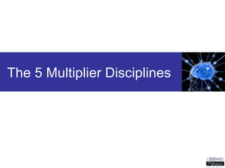 The 5 Multiplier Disciplines  