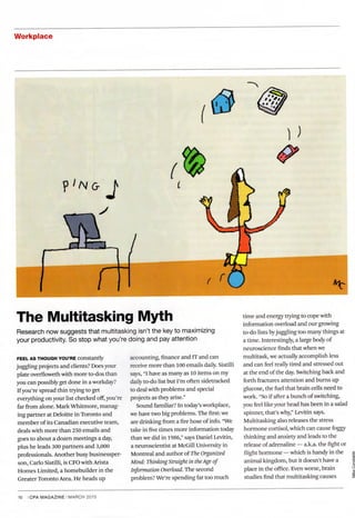 The multitasking myth