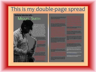 This is my double-page spread