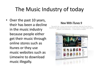 The music industry new media 11 8-10