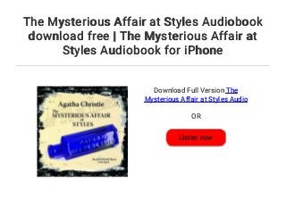 the mysterious affair at styles sparknotes the mysterious affair at styles sparknotes