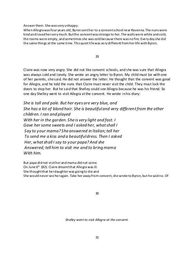 The Mystery Of Allegra Summary